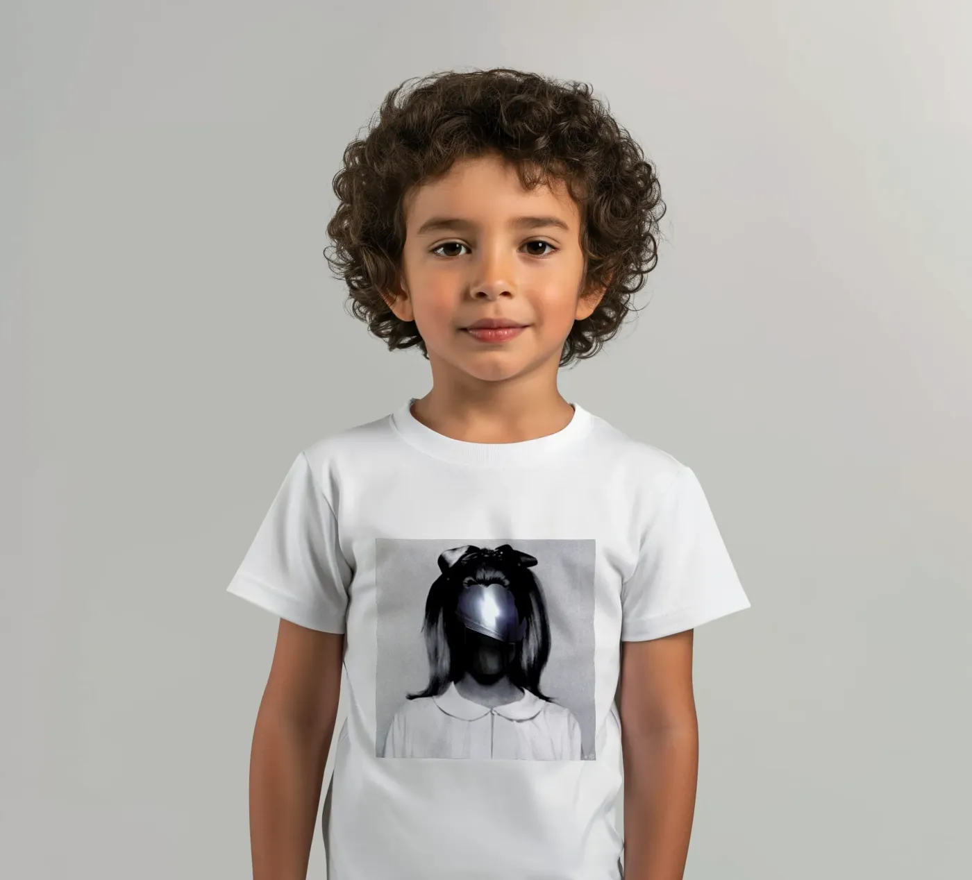Fear Collage t-shirt bambini da Marko Köppe