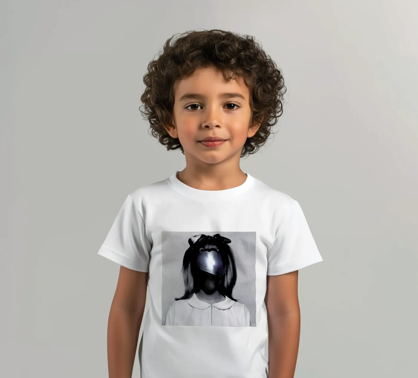 Fear Collage t-shirt bambini da Marko Köppe