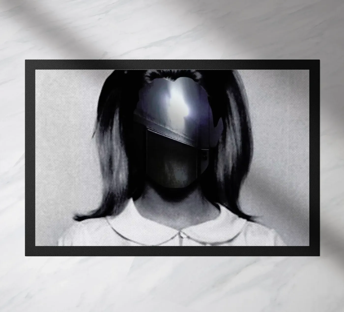 Fear Collage paillasson de Marko Köppe