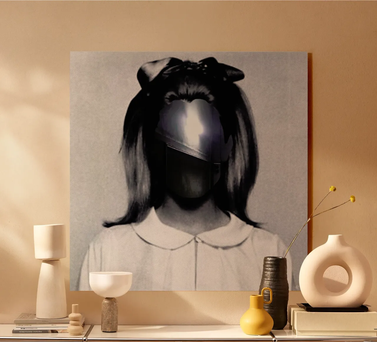 Fear Collage plexiglass da Marko Köppe