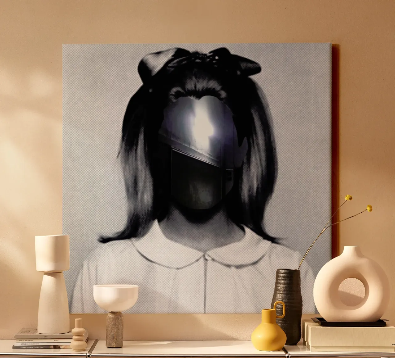 Fear Collage canvas by Marko Köppe