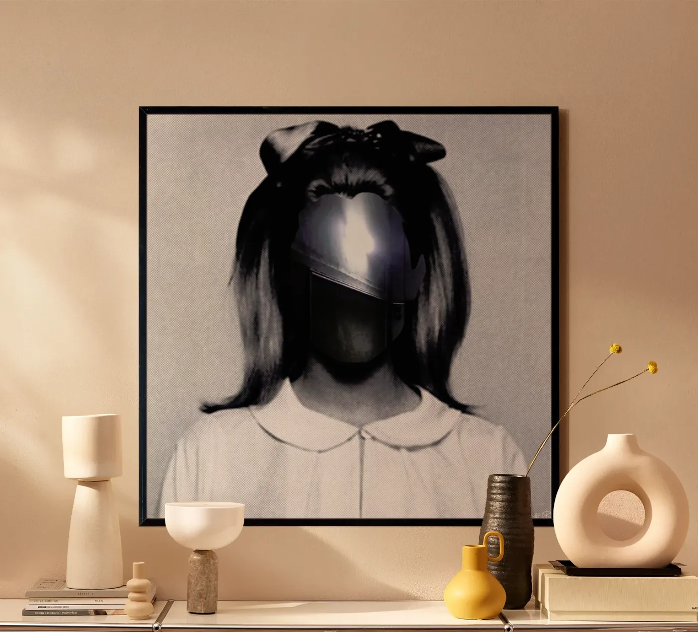 Fear Collage poster by Marko Köppe