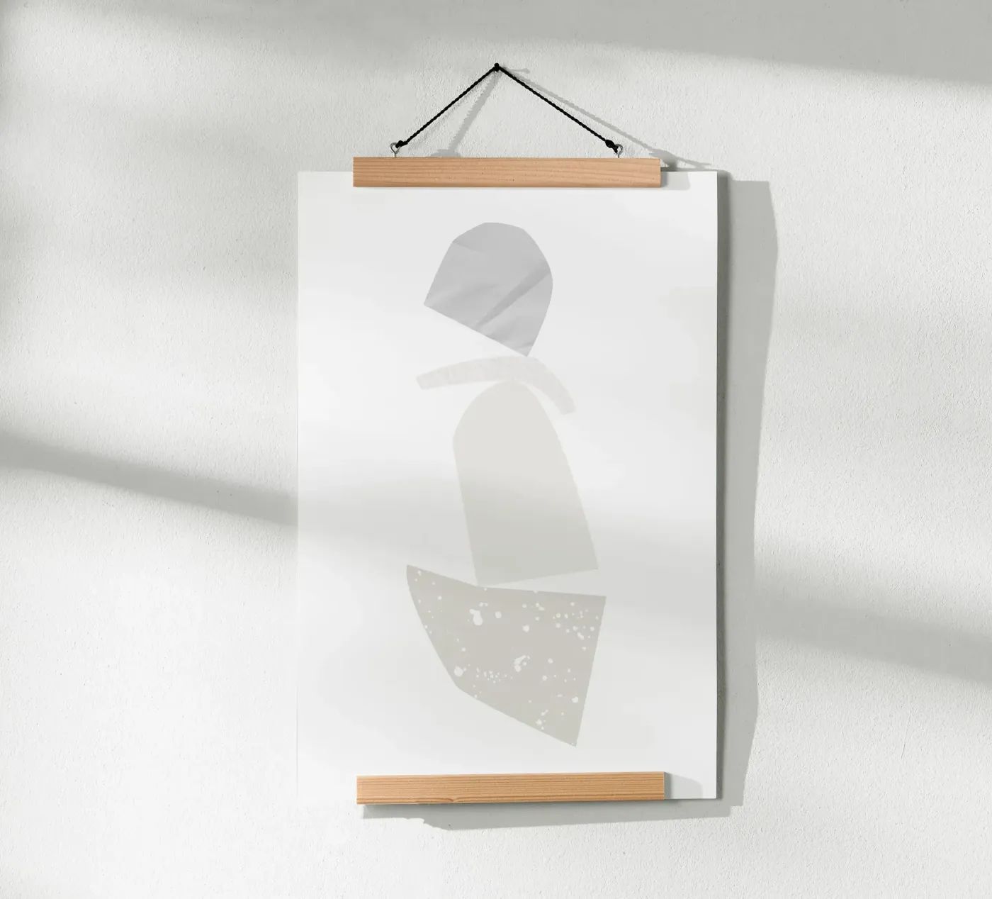 Paper Collage poster da KRUTH DESIGN