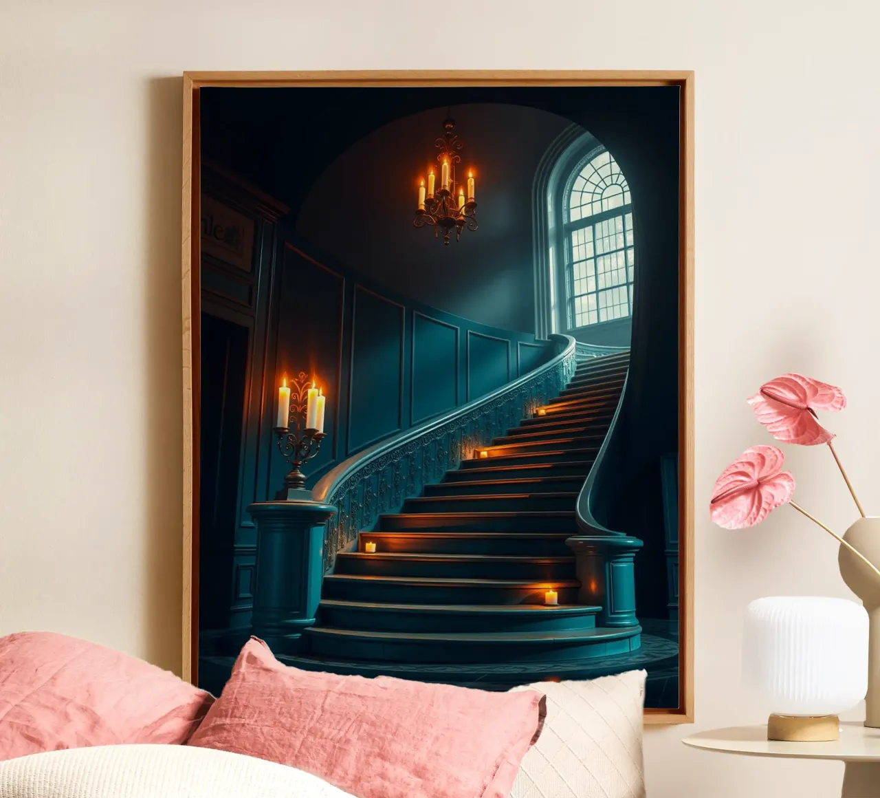 Sussurri di quiete tela da PhotoVibe Decor