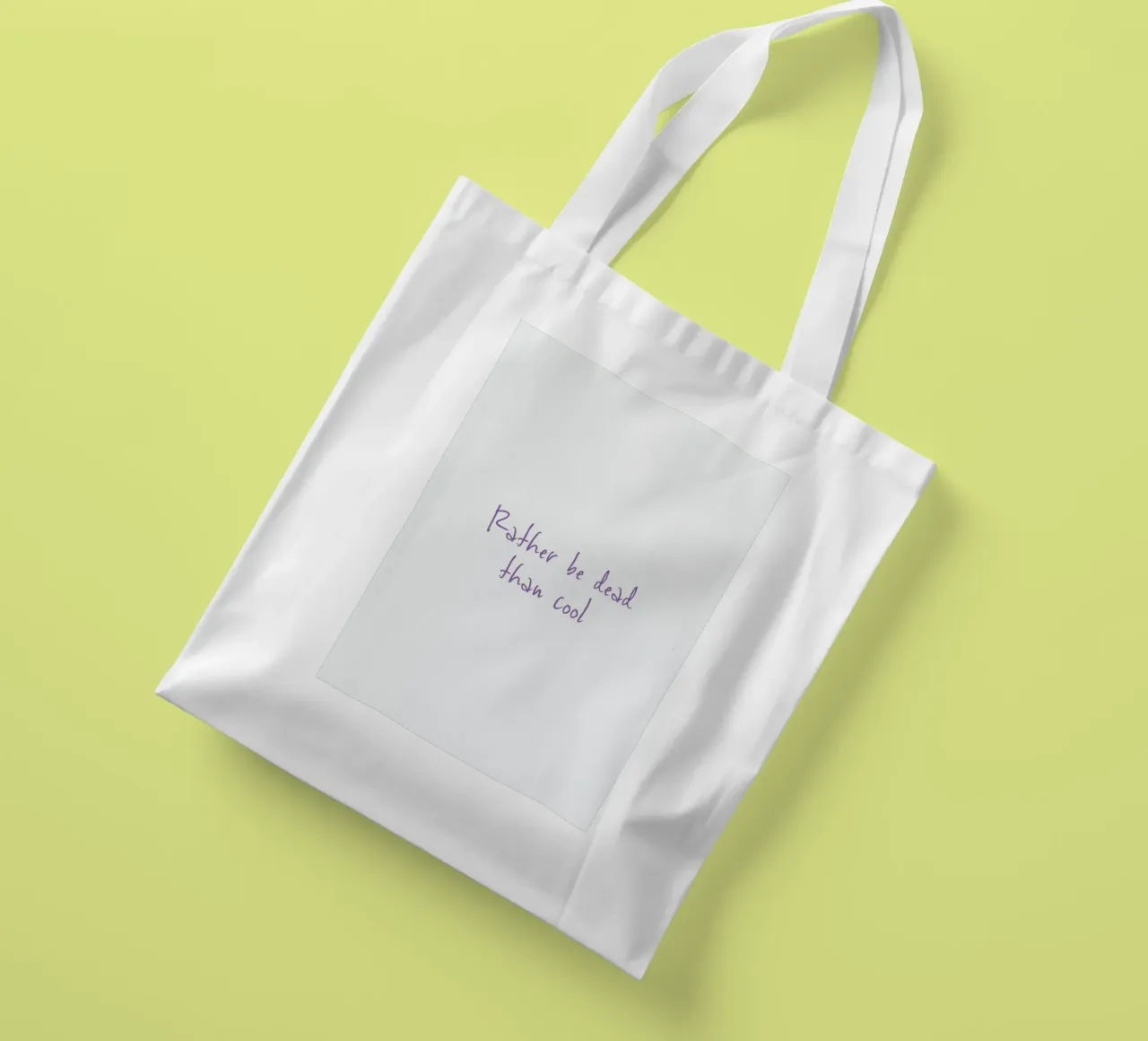 Not Cool borsa in juta da Ayleen