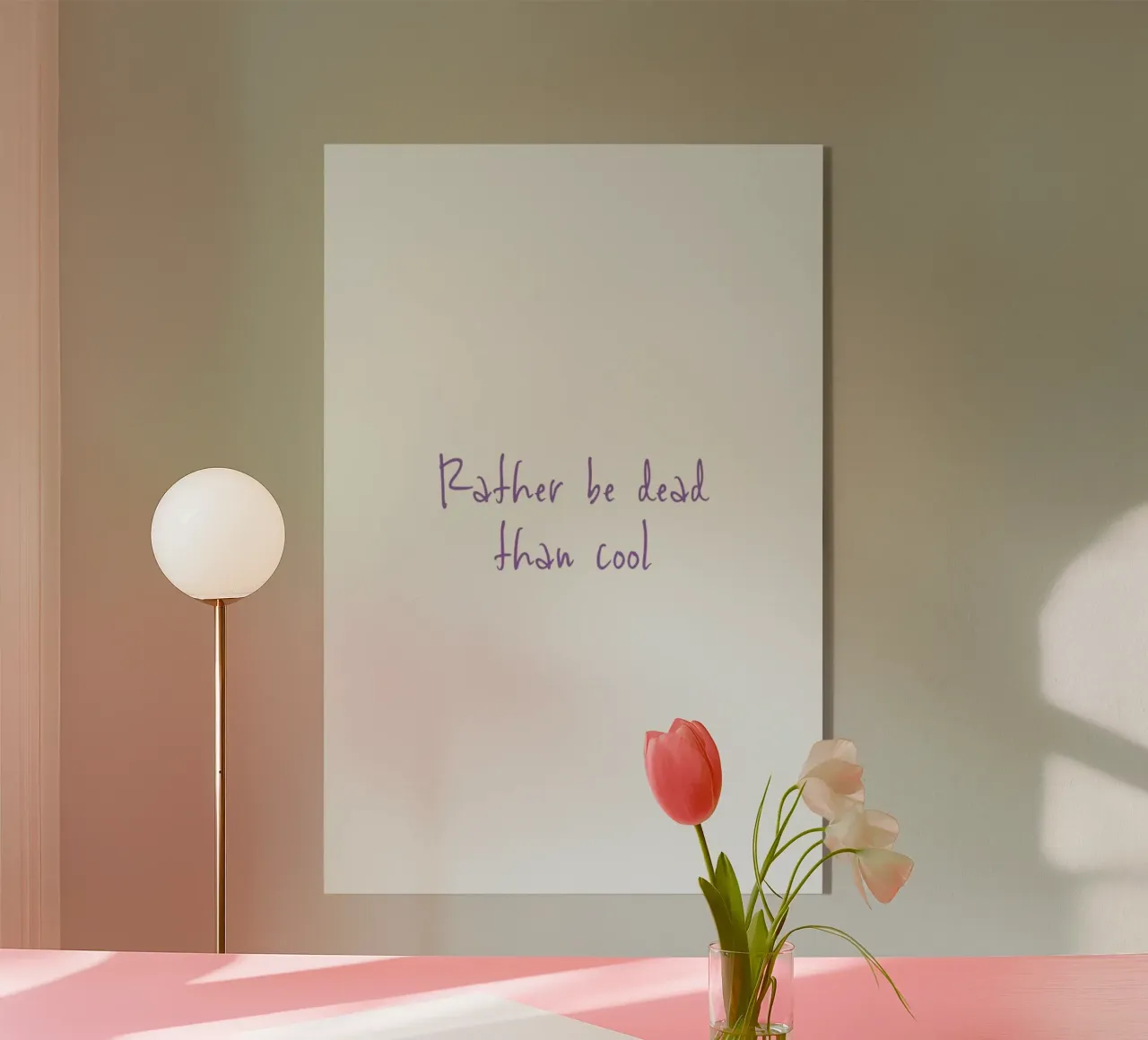 Not Cool plexiglass da Ayleen