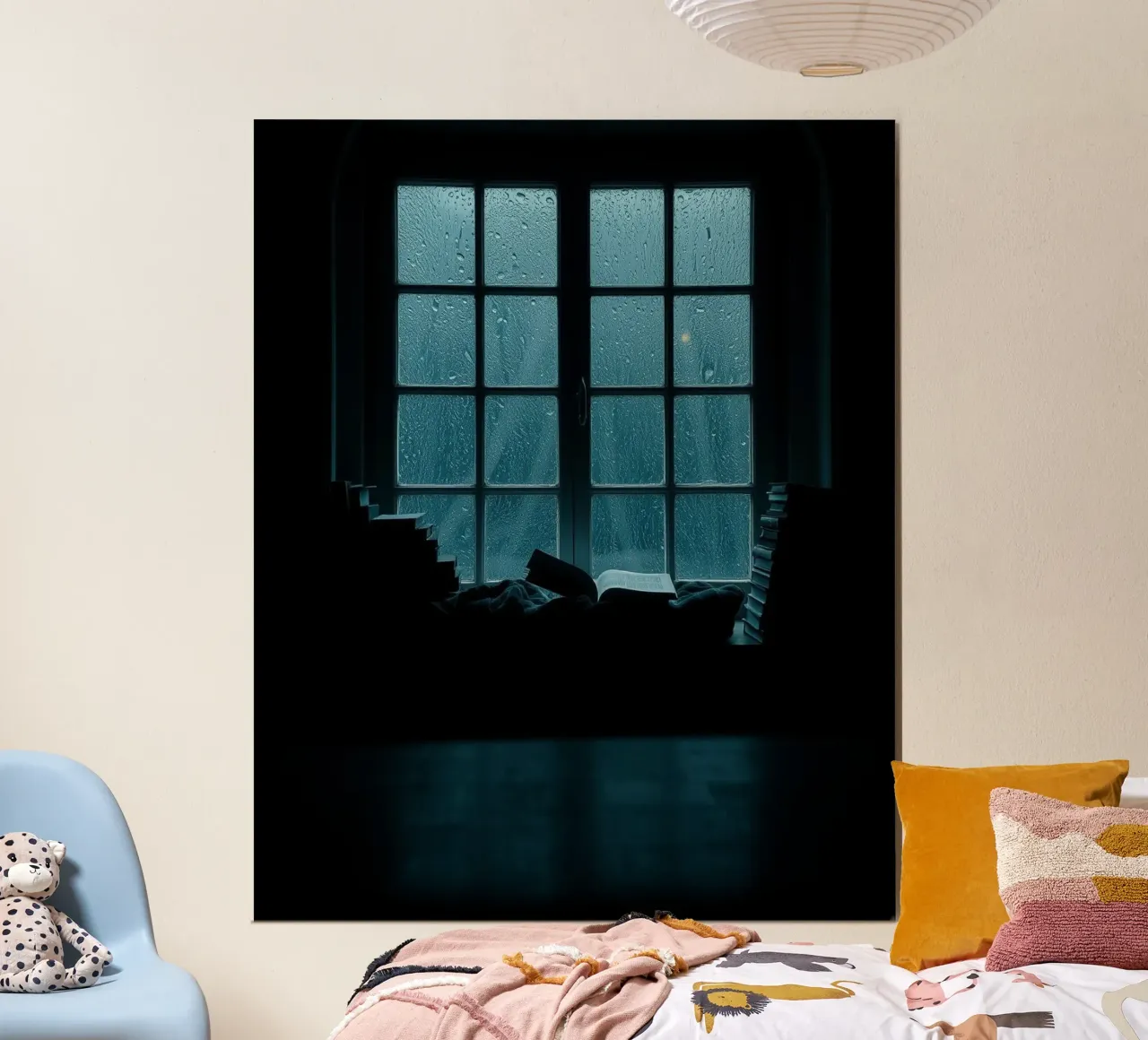 Sussurri di quiete poster con telaio in alluminio da PhotoVibe Decor