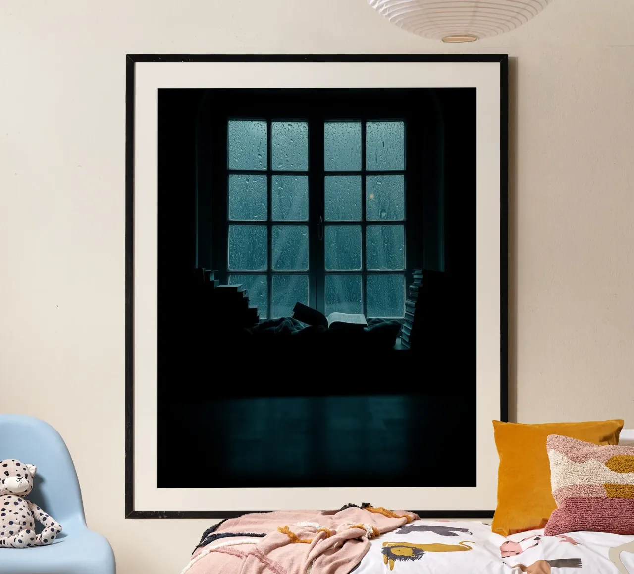 Sussurri di quiete poster con telaio in alluminio da PhotoVibe Decor