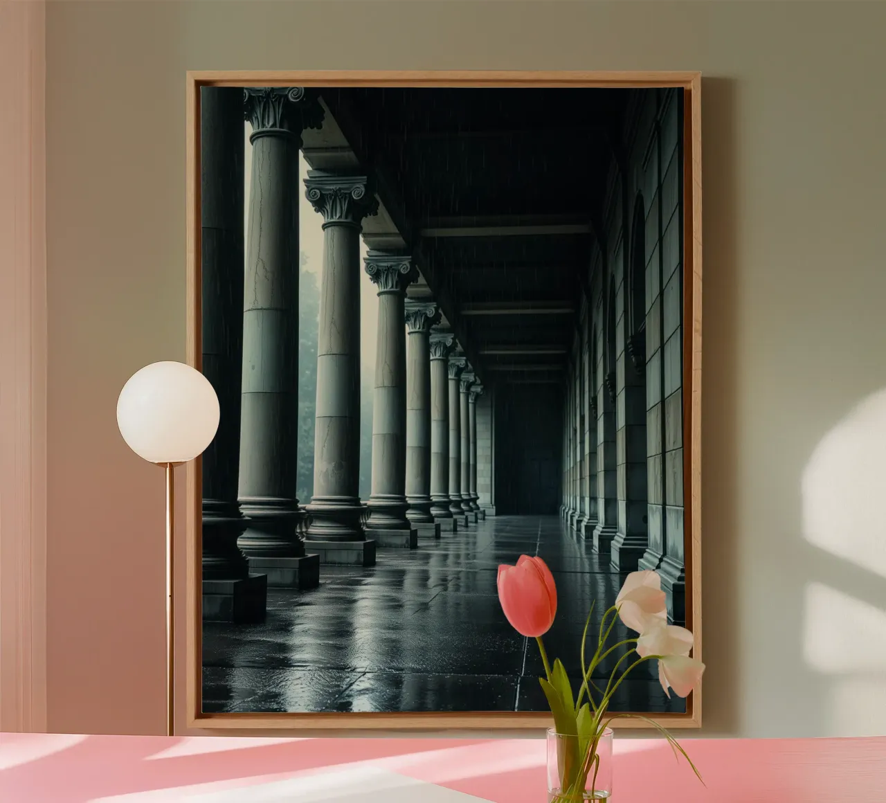 Whispers of Stillness canvas by PhotoVibe Decor