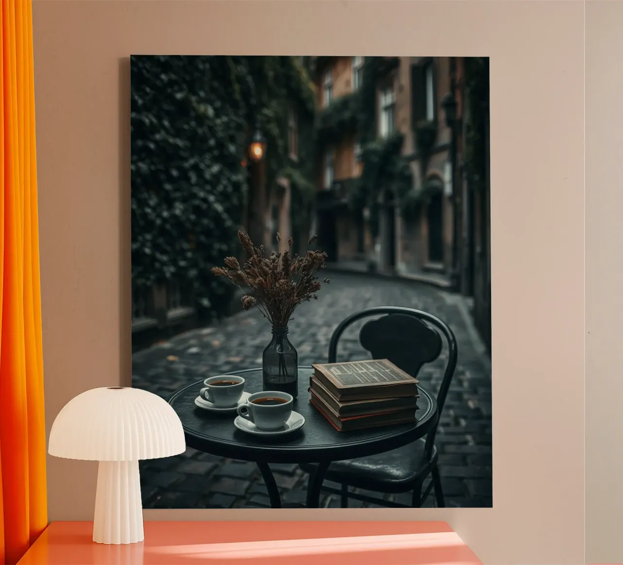 Sussurri di quiete tela con Cornice a cassetta da PhotoVibe Decor