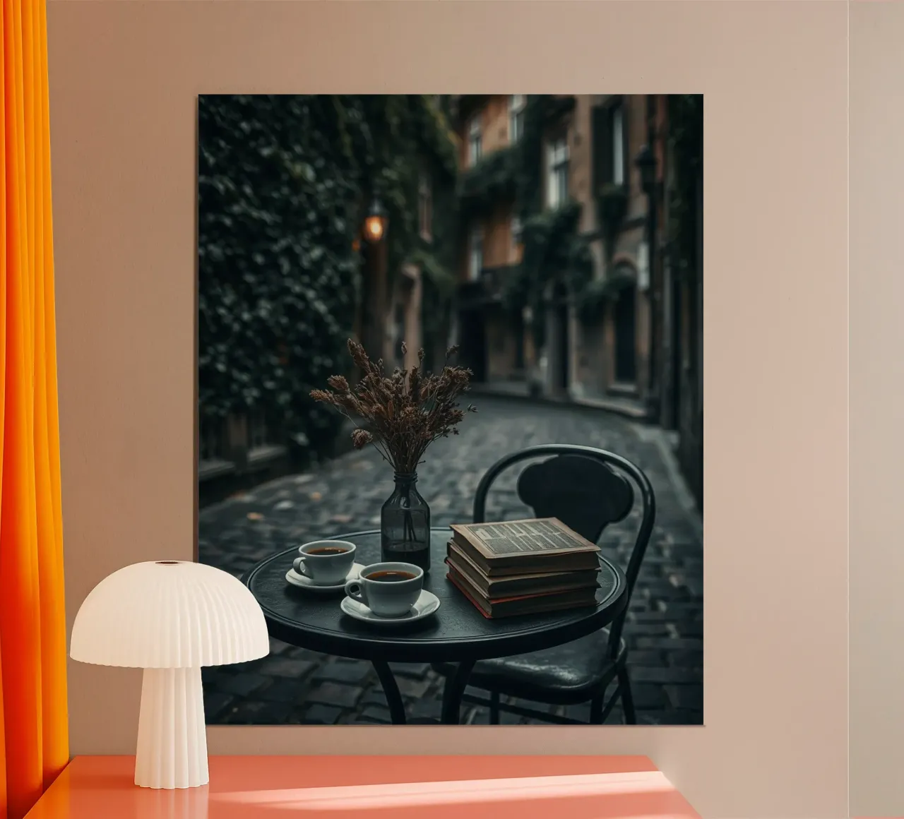 Das Flüstern der Stille Poster mit Aluminium Rahmen von PhotoVibe Decor