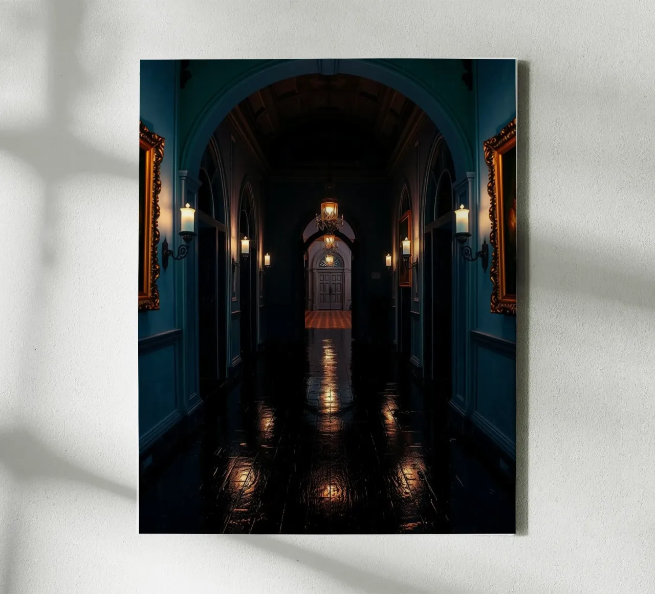 Sussurri di quiete tela con Cornice a cassetta da PhotoVibe Decor