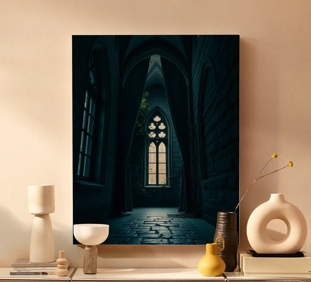 Sussurri di quiete tela da PhotoVibe Decor