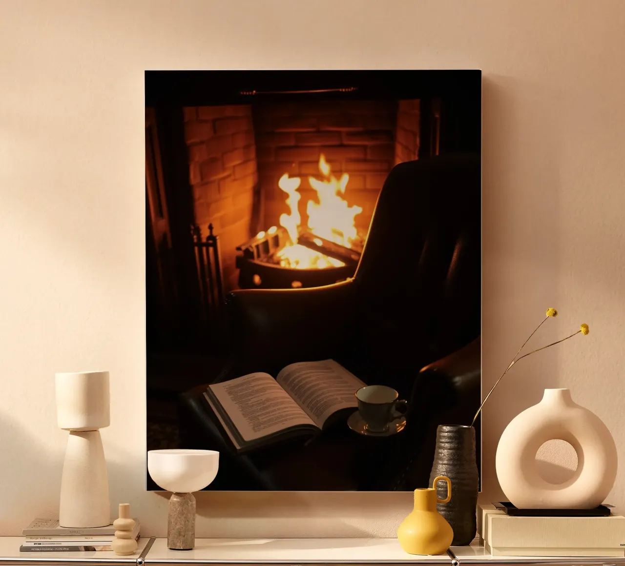 Sussurri di quiete tela da PhotoVibe Decor