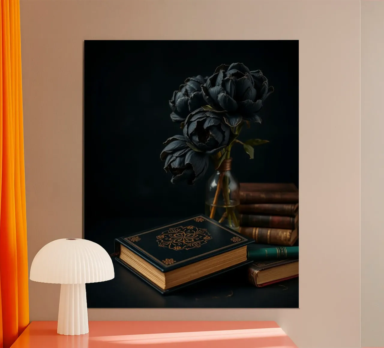 Sussurri di quiete poster con telaio in alluminio da PhotoVibe Decor