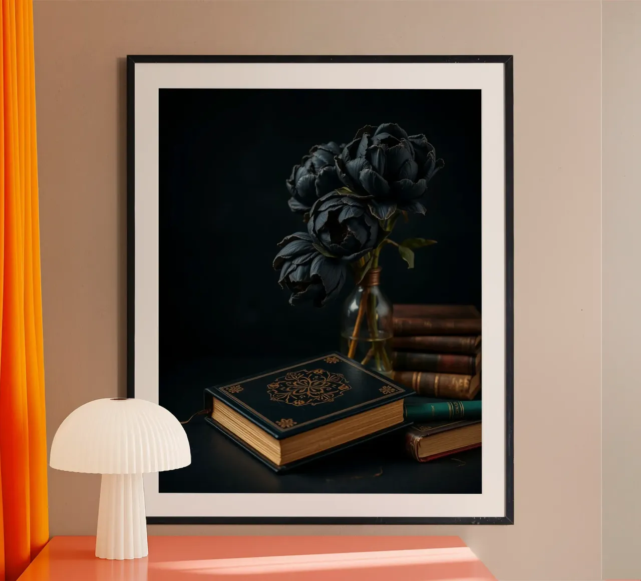 Sussurri di quiete poster con telaio in alluminio da PhotoVibe Decor