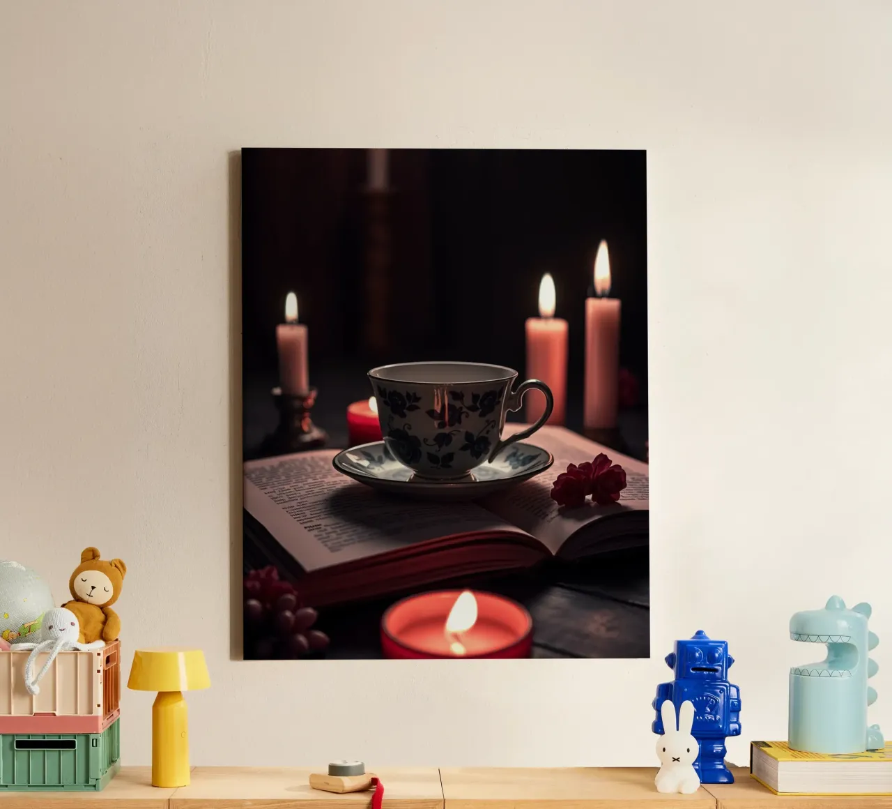 Sussurri di quiete tela da PhotoVibe Decor