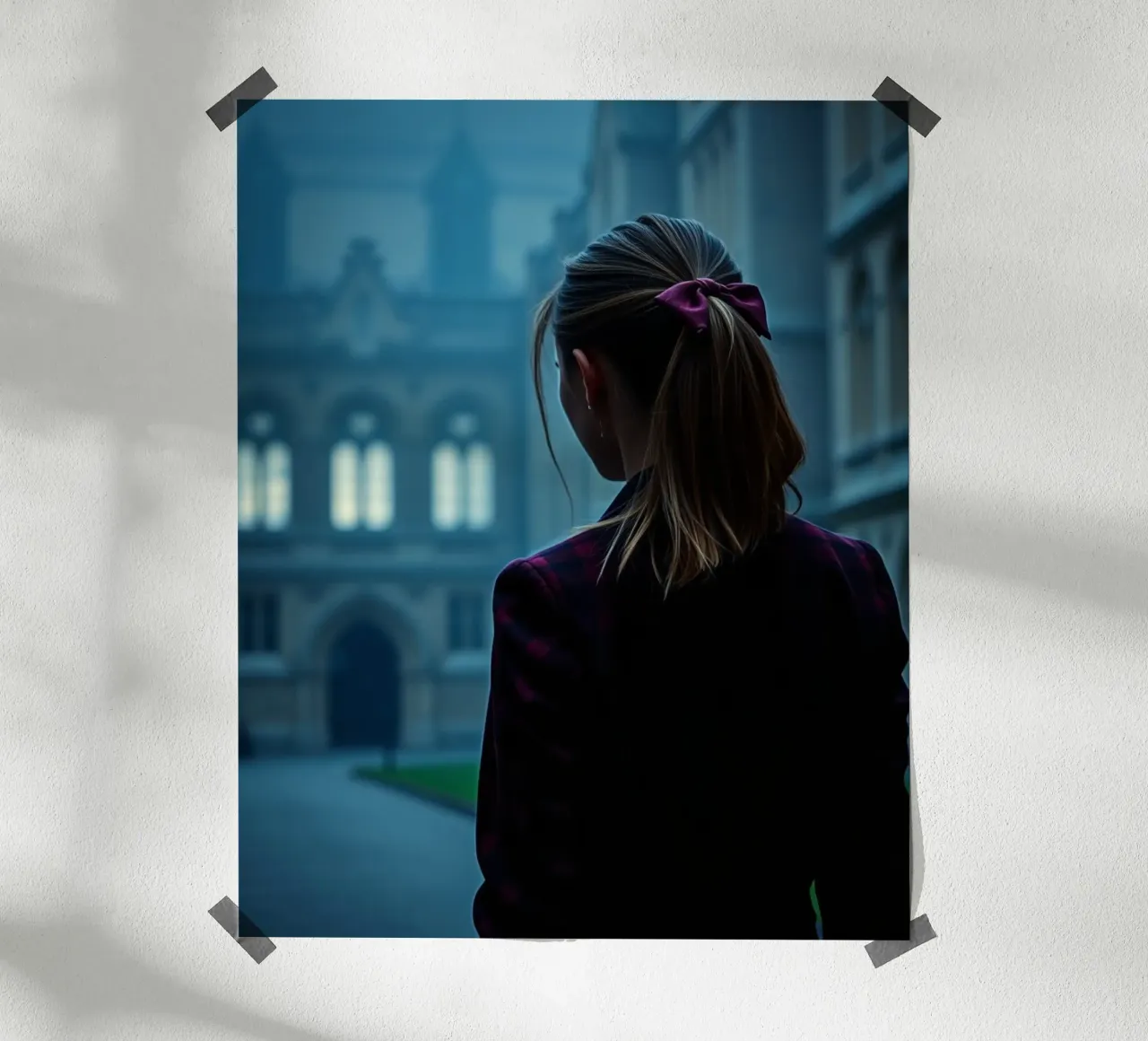 Sussurri di quiete poster da PhotoVibe Decor