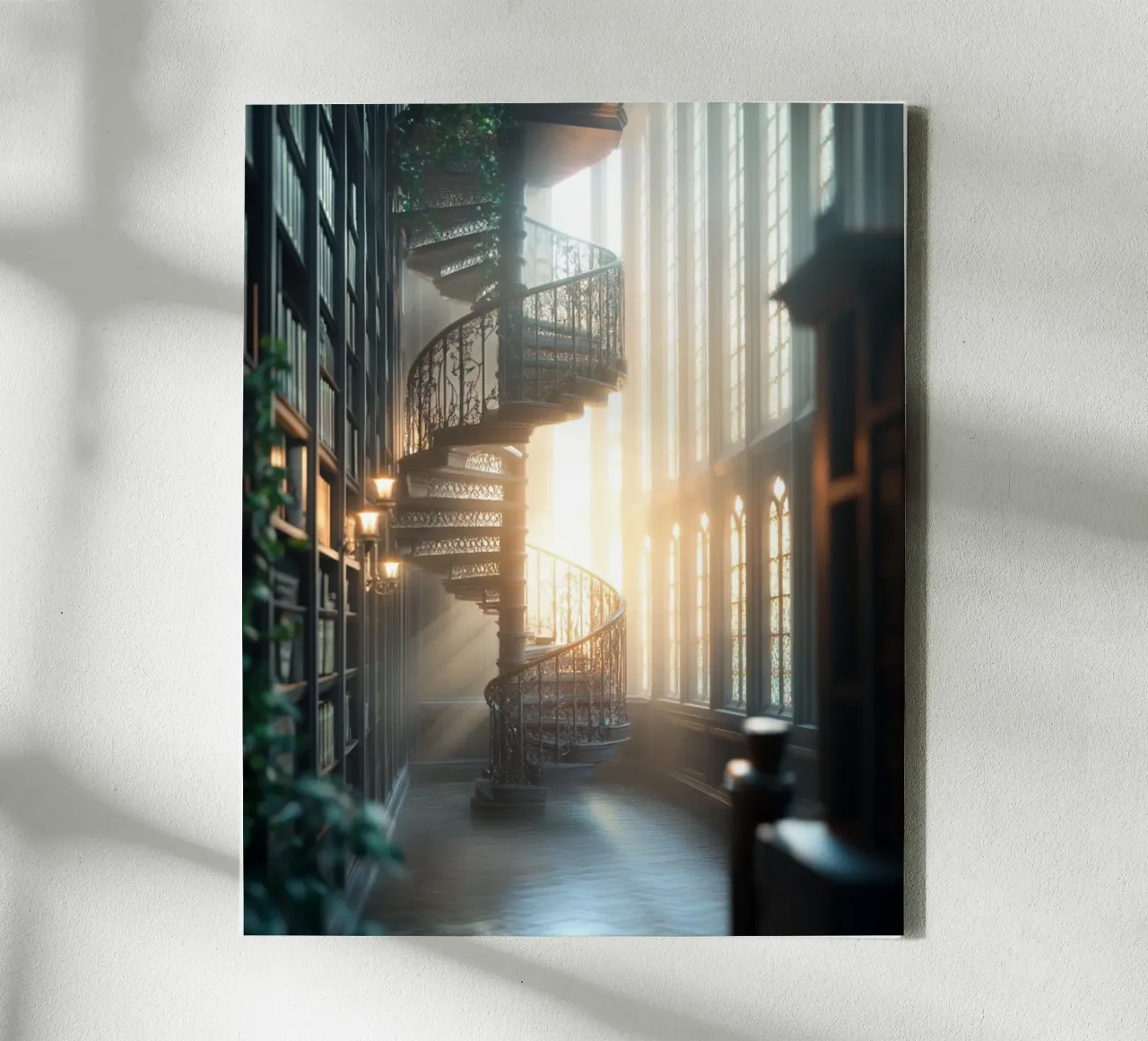 Sussurri di quiete tela con Cornice a cassetta da PhotoVibe Decor