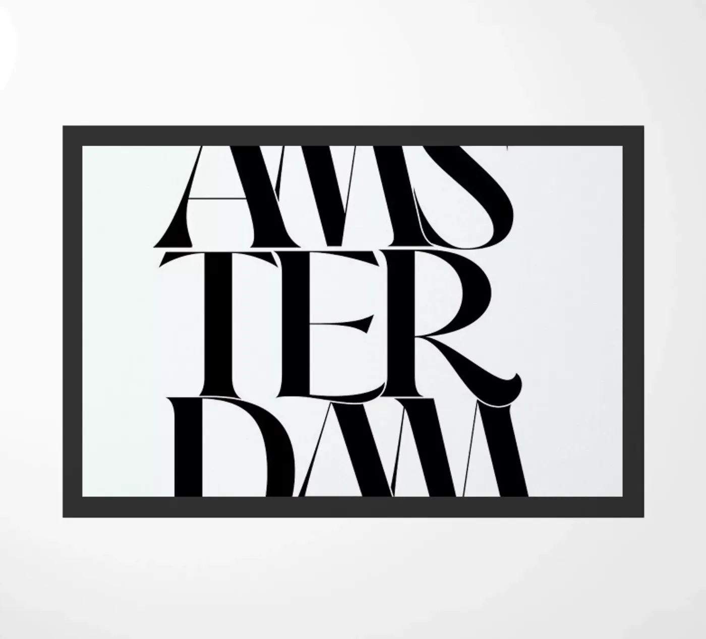 Amsterdam doormat by Studio One