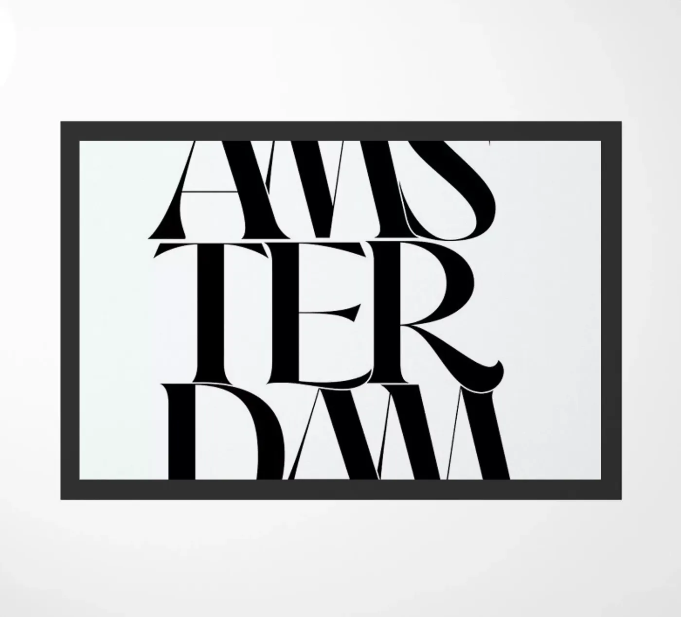 Amsterdam doormat by Studio One