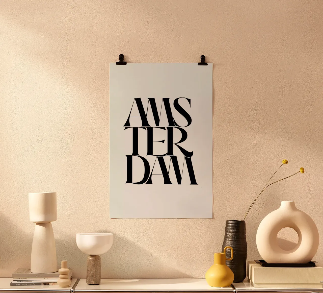 Amsterdam poster by Studio One