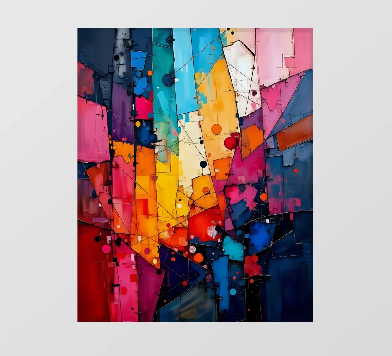 Pittura_B_4 telo in pvc da Farb- und Blütenzauber by LK