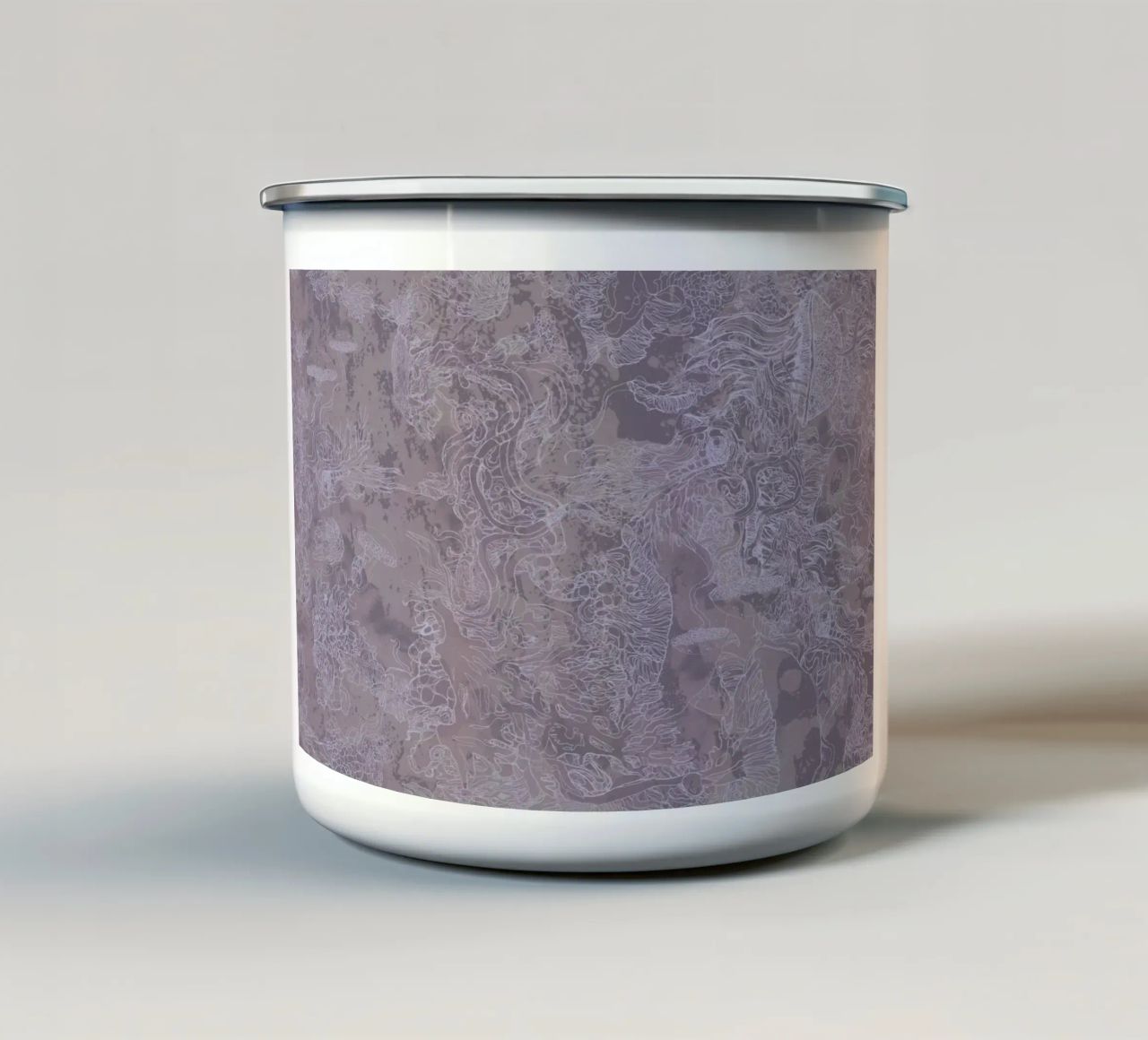 salvia tazza in smalto da Giulio Iurissevich