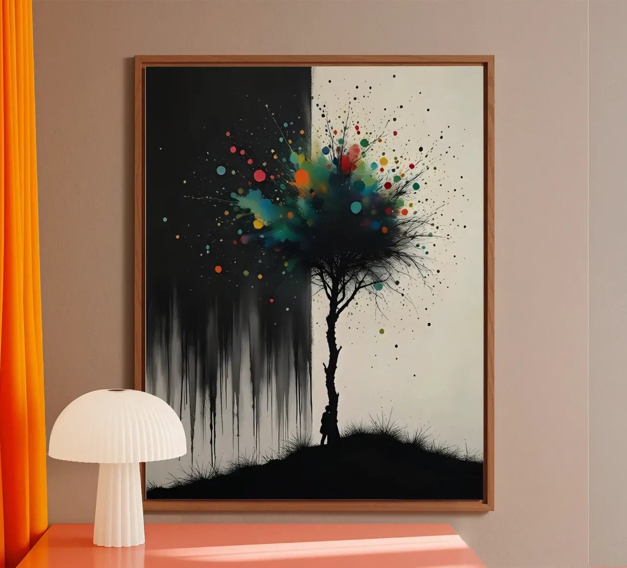 Pintura_D_3 aluminio dibond de Farb- und Blütenzauber by LK