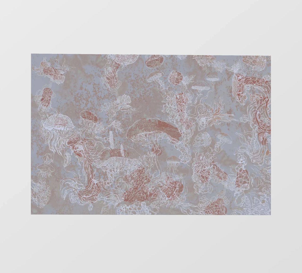papilla gris papel para pared de Giulio Iurissevich