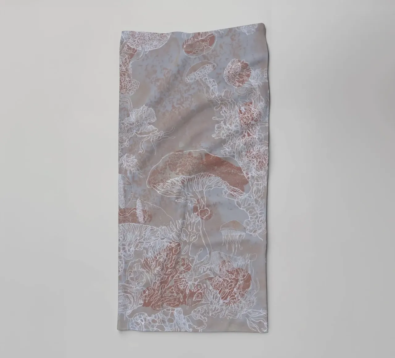 grey mush towel by Giulio Iurissevich