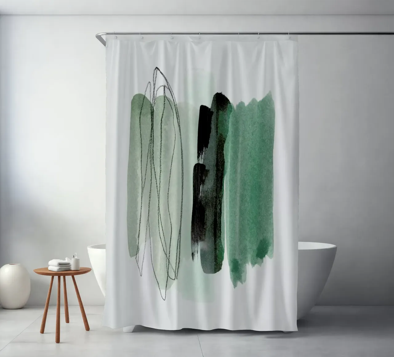 minimalism 6-2 tenda da doccia da IRIS LEHNHARDT FINE ART