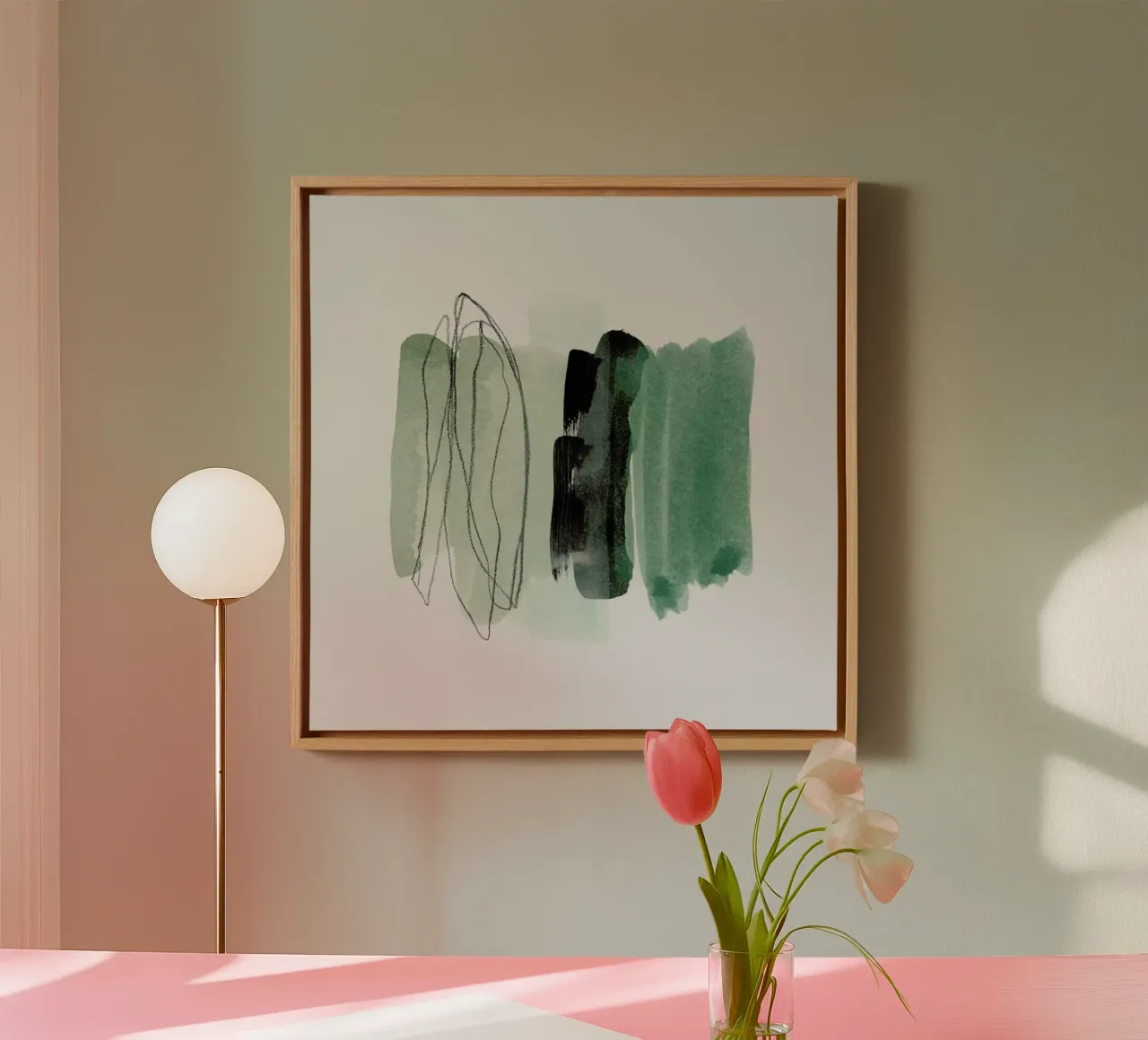 minimalism 6-2 tela da IRIS LEHNHARDT FINE ART