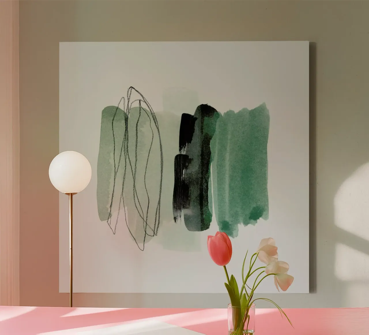 minimalism 6-2 tela da IRIS LEHNHARDT FINE ART
