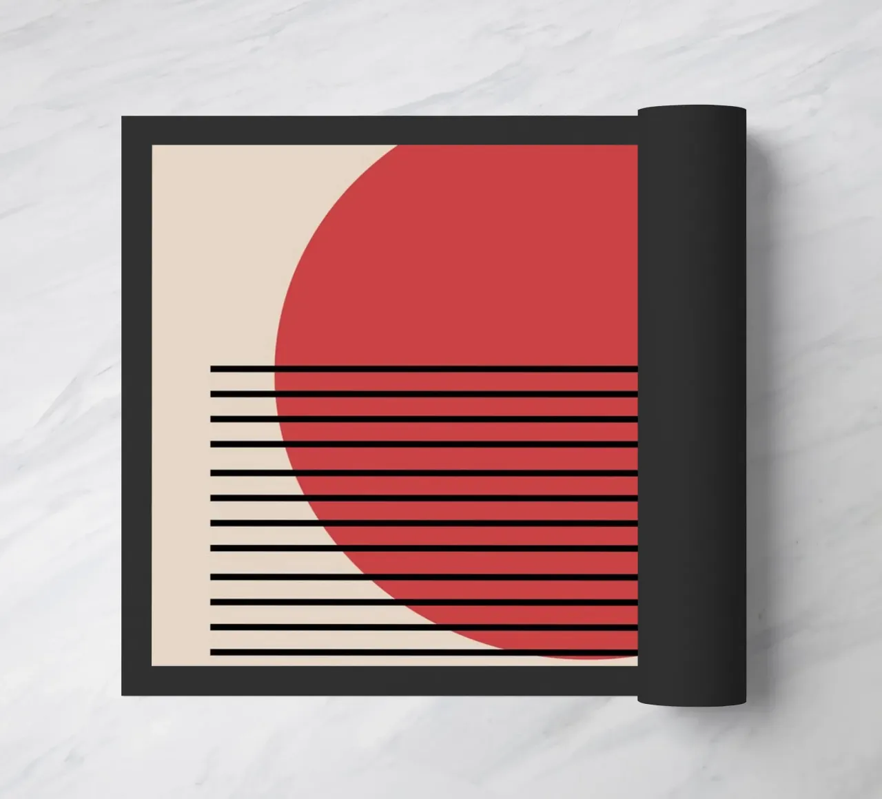 Bauhaus Sole nascente - 1923 zerbino da Casa Calm