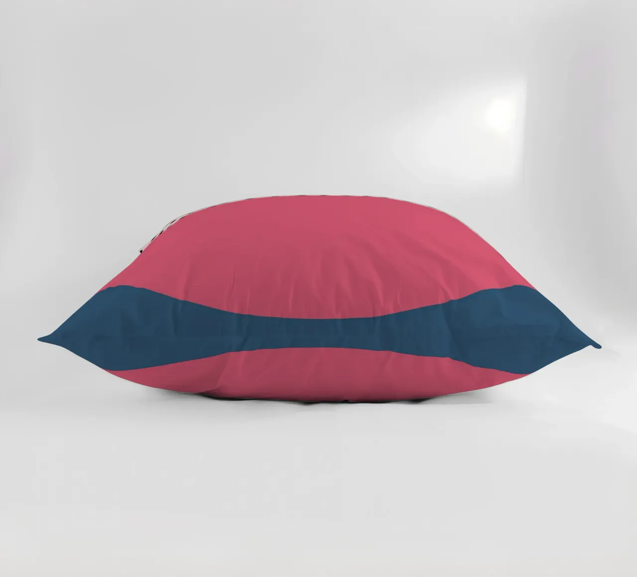 Bauhaus Pop - Large circle with pattern background decorative cushion by Casa Calm