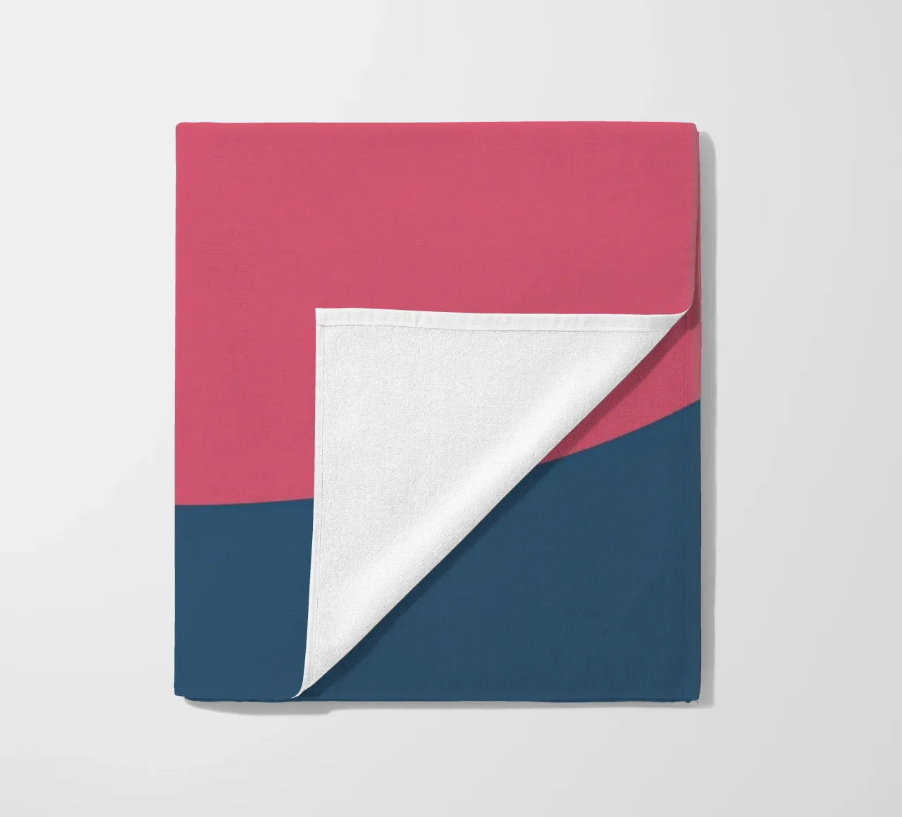 Bauhaus Pop - Large circle with pattern background beach towel by Casa Calm