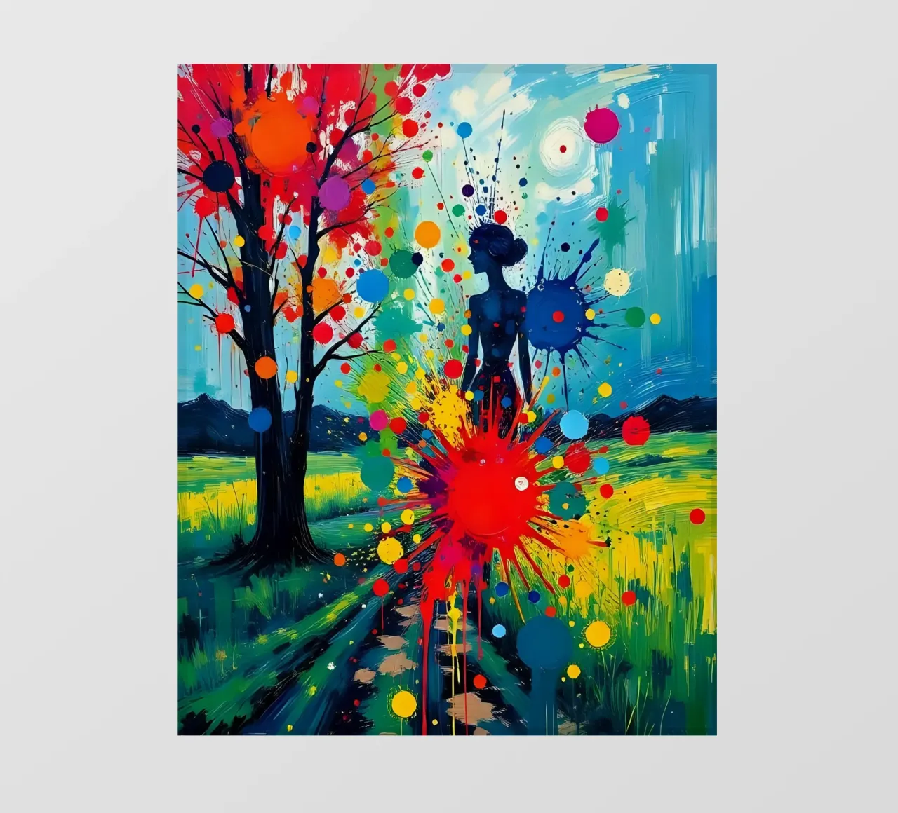 Pittura_E_1 telo in pvc da Farb- und Blütenzauber by LK