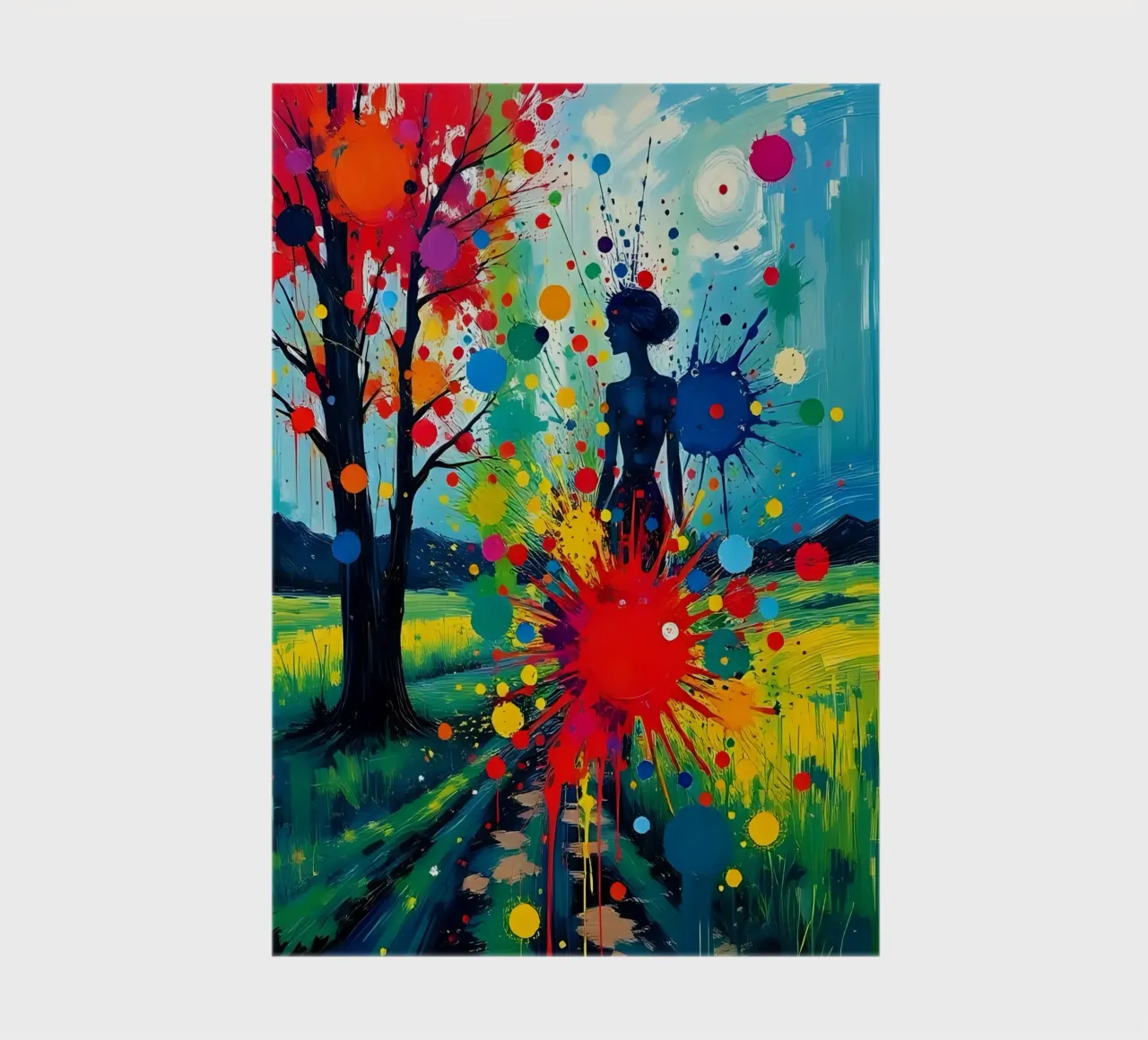 Painting_E_1 notebook by Farb- und Blütenzauber by LK