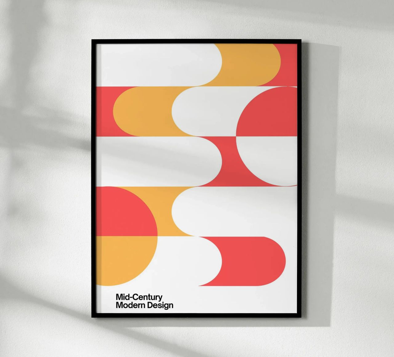Motif de l'impression de l'art moderne poster de Casa Calm
