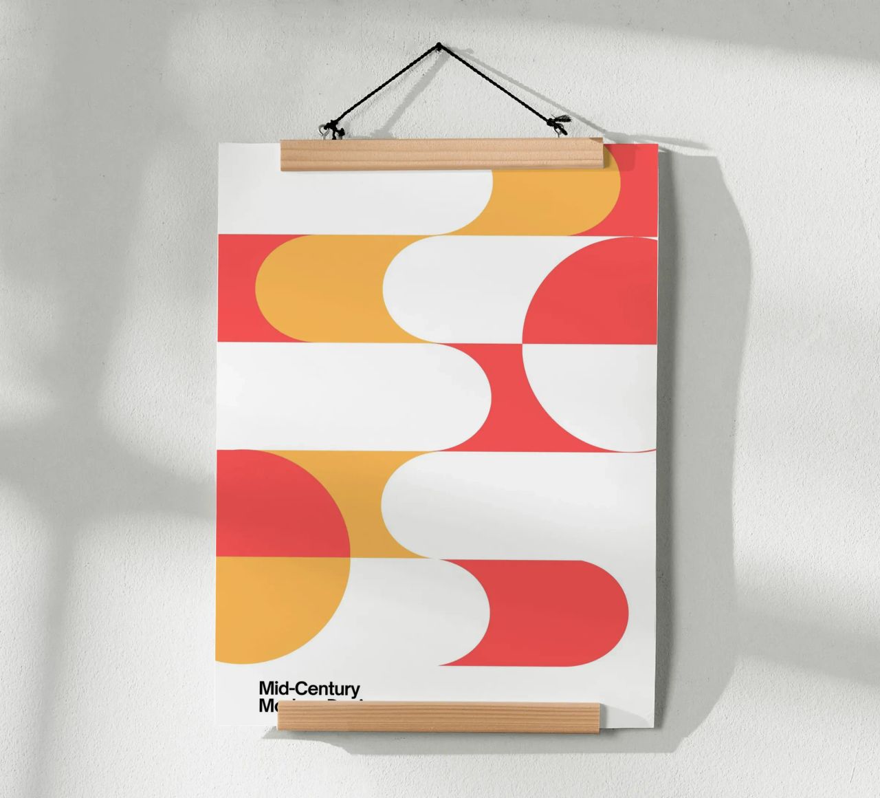 Motif de l'impression de l'art moderne poster de Casa Calm