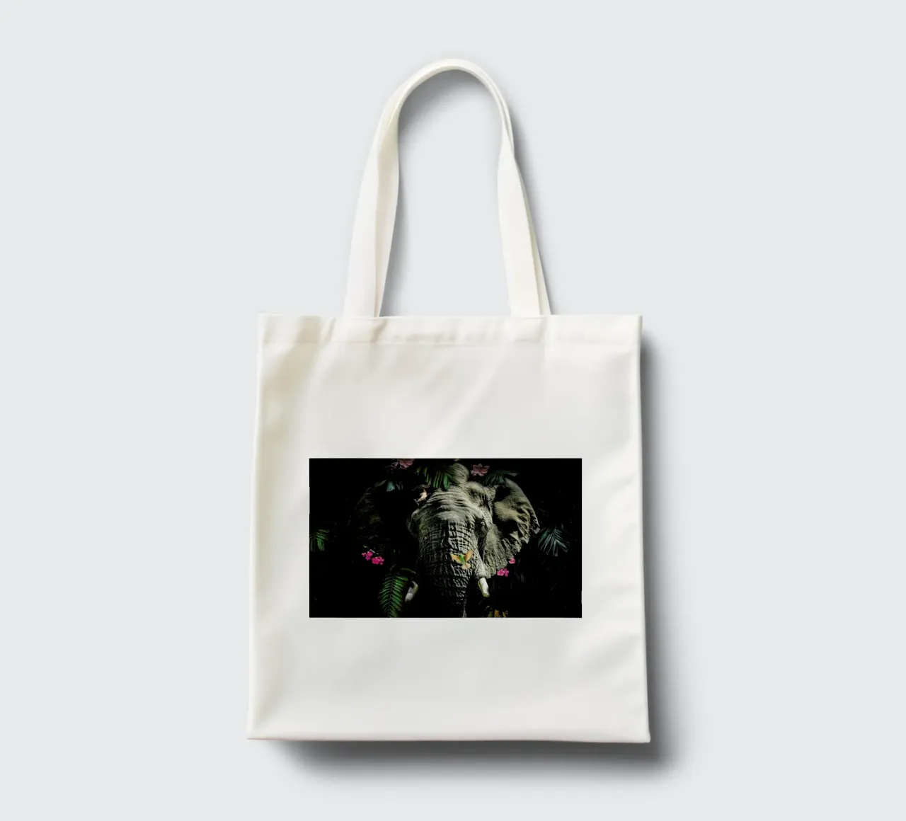 Elephant 5 LS borsa in juta da Wouter Rikken
