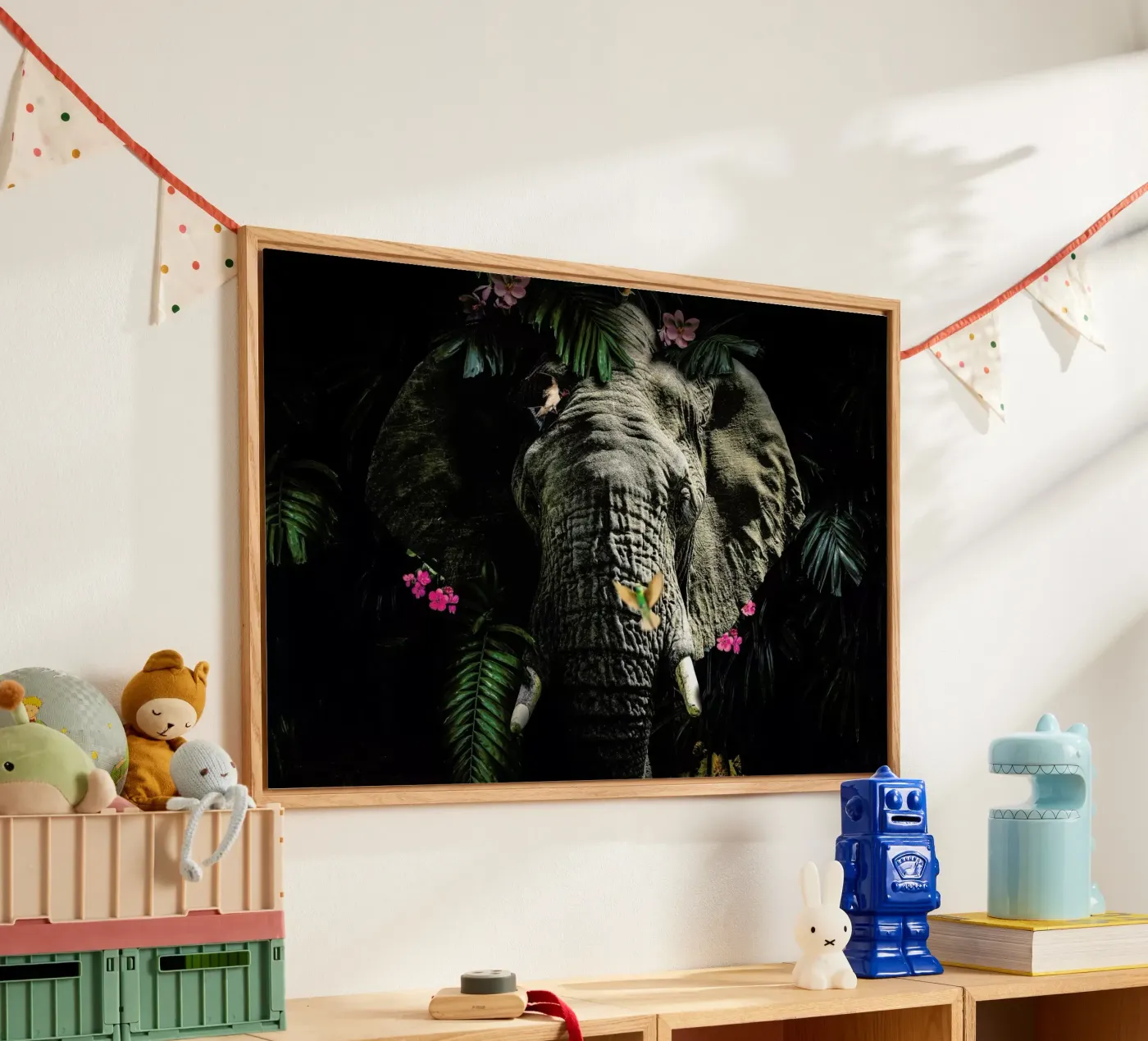 Elephant 5 LS Acryl-Glas von Wouter Rikken
