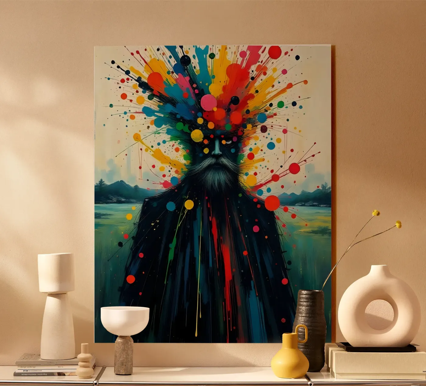 Painting_E_2 acryl van Farb- und Blütenzauber by LK