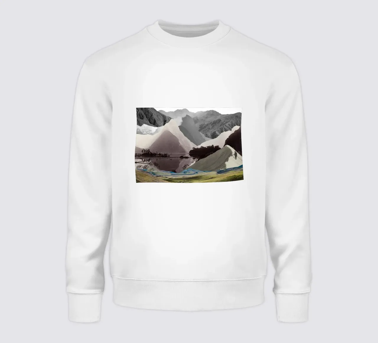 Phantom Range | Press Play Art Print Collage felpa da Press Play Art Prints