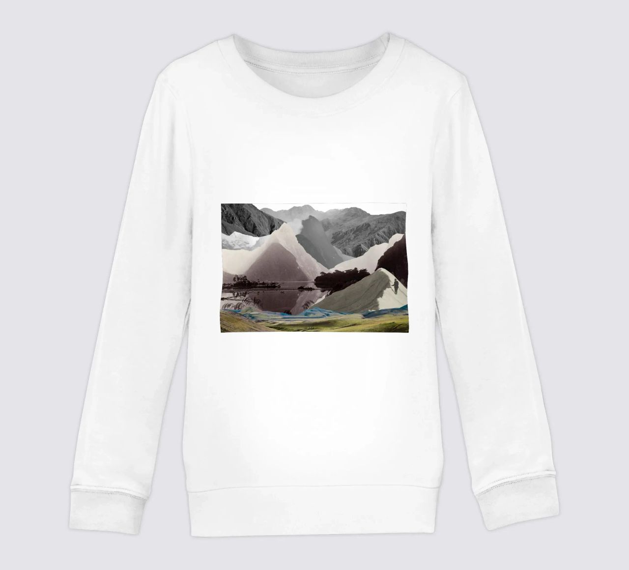 Phantom Range | Press Play Art Print Collage felpa bambino da Press Play Art Prints