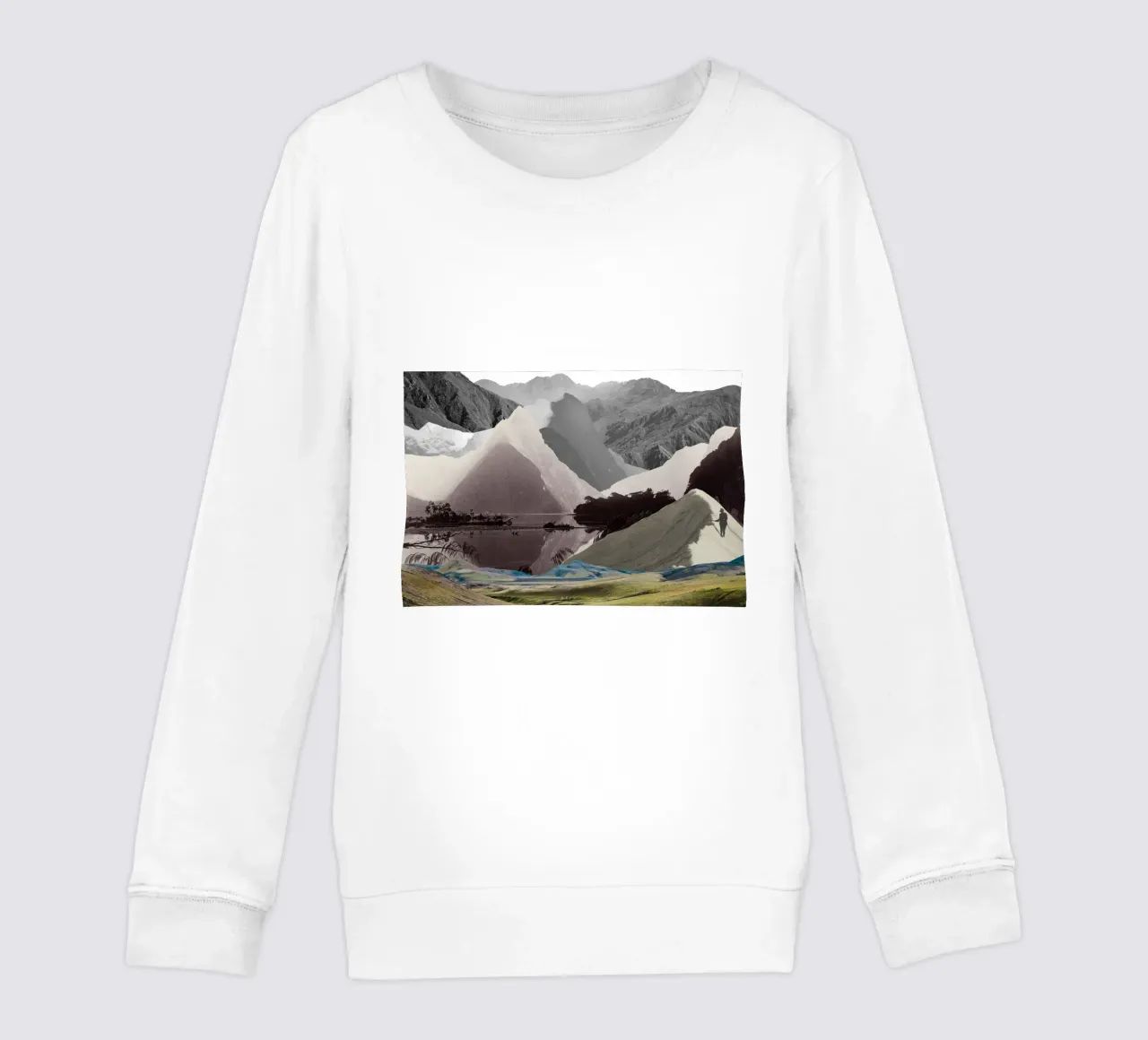 Phantom Range | Press Play Art Print Collage felpa bambino da Press Play Art Prints