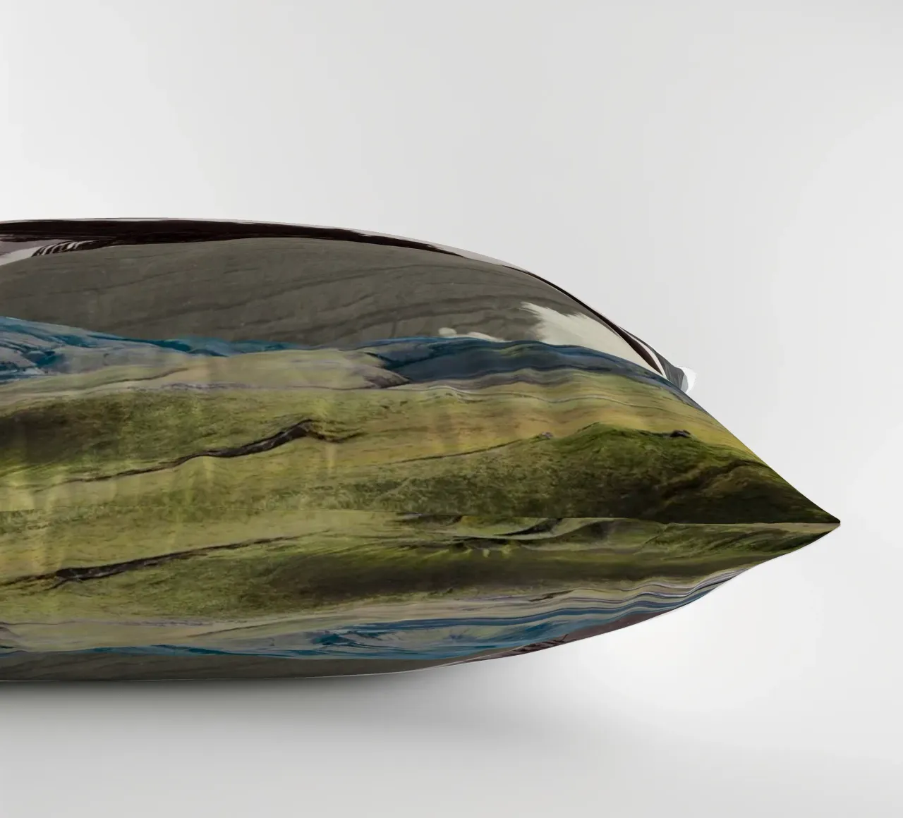 Phantom Range | Press Play Art Print Collage decorative cushion by Press Play Art Prints