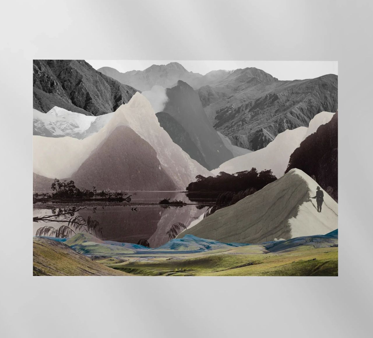 Phantom Range | Press Play Art Print Collage pellicola backlit da Press Play Art Prints