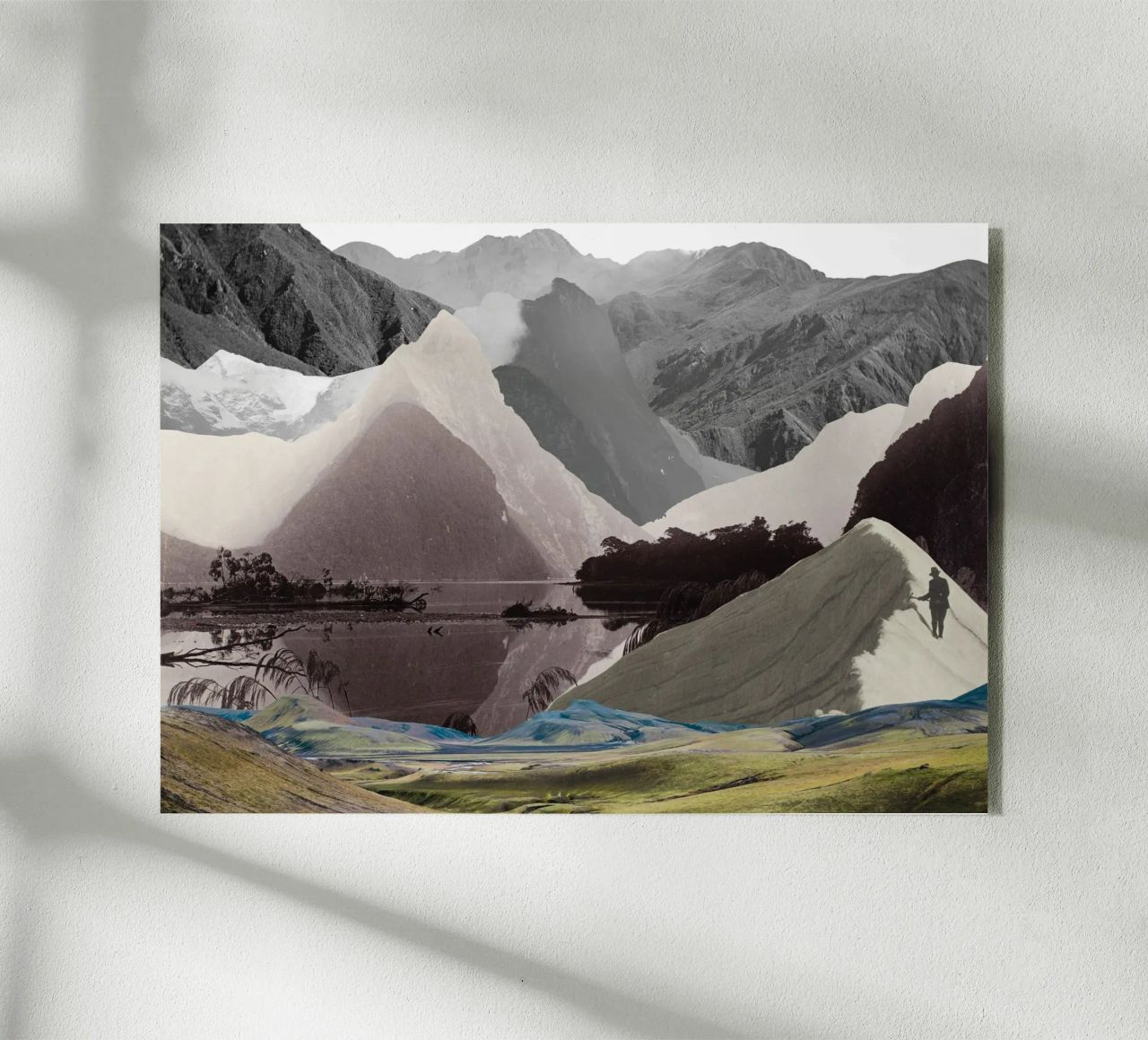 Phantom Range | Press Play Art Print Collage plexiglass da Press Play Art Prints